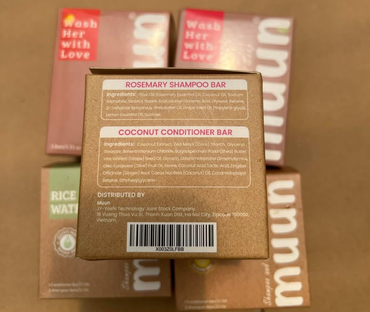 Muun Rosemary Shampoo and Conditioner Bar Set 3 - Natural Solid Hair Growth Soap Bars for Women with Straight, Curly or Thinning Hair for Anti-Hair Loss, Regrowth, pH Balanced, Sulfate & Silicone Free - Image 9