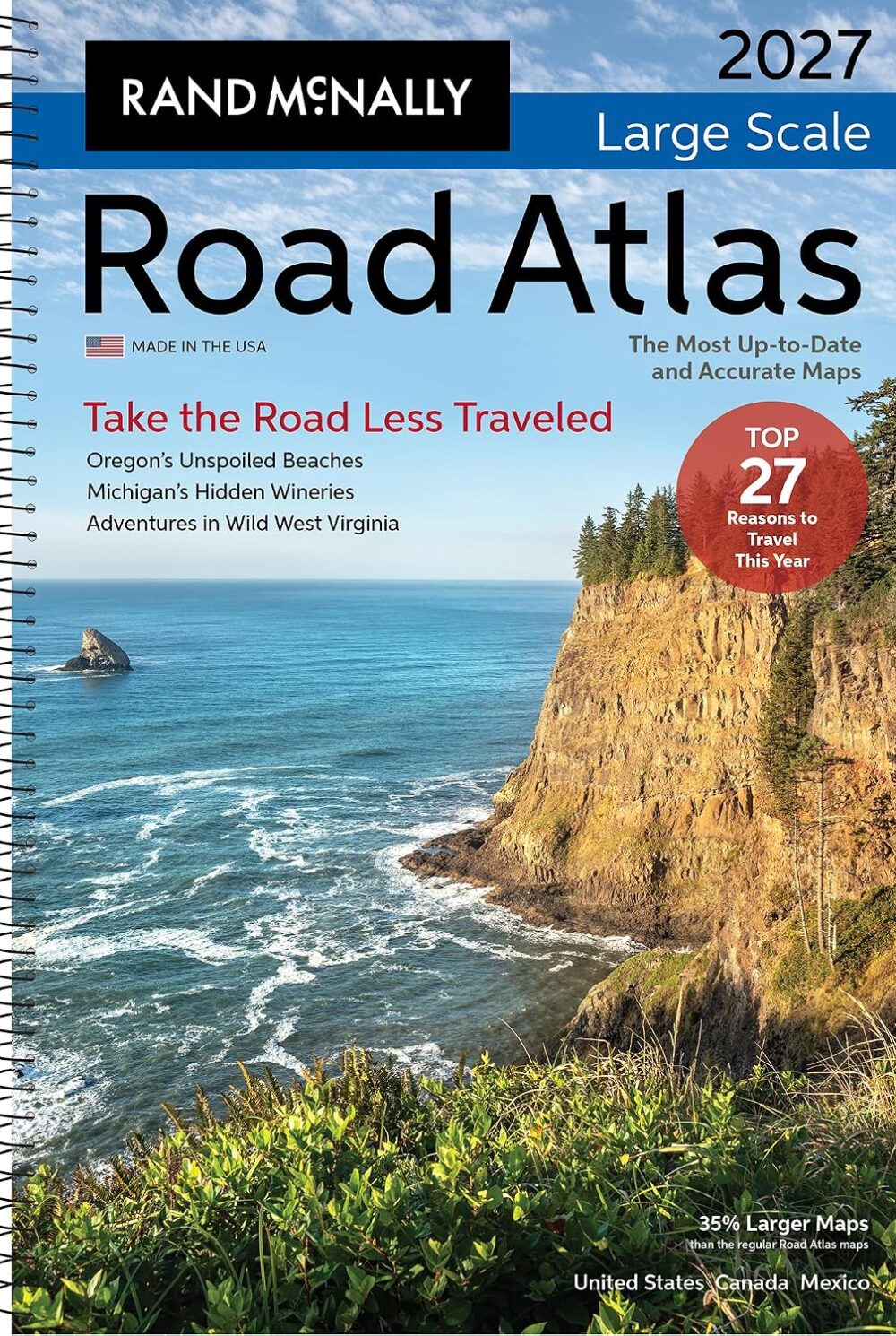 Rand McNally 2027 Large Scale Road Atlas